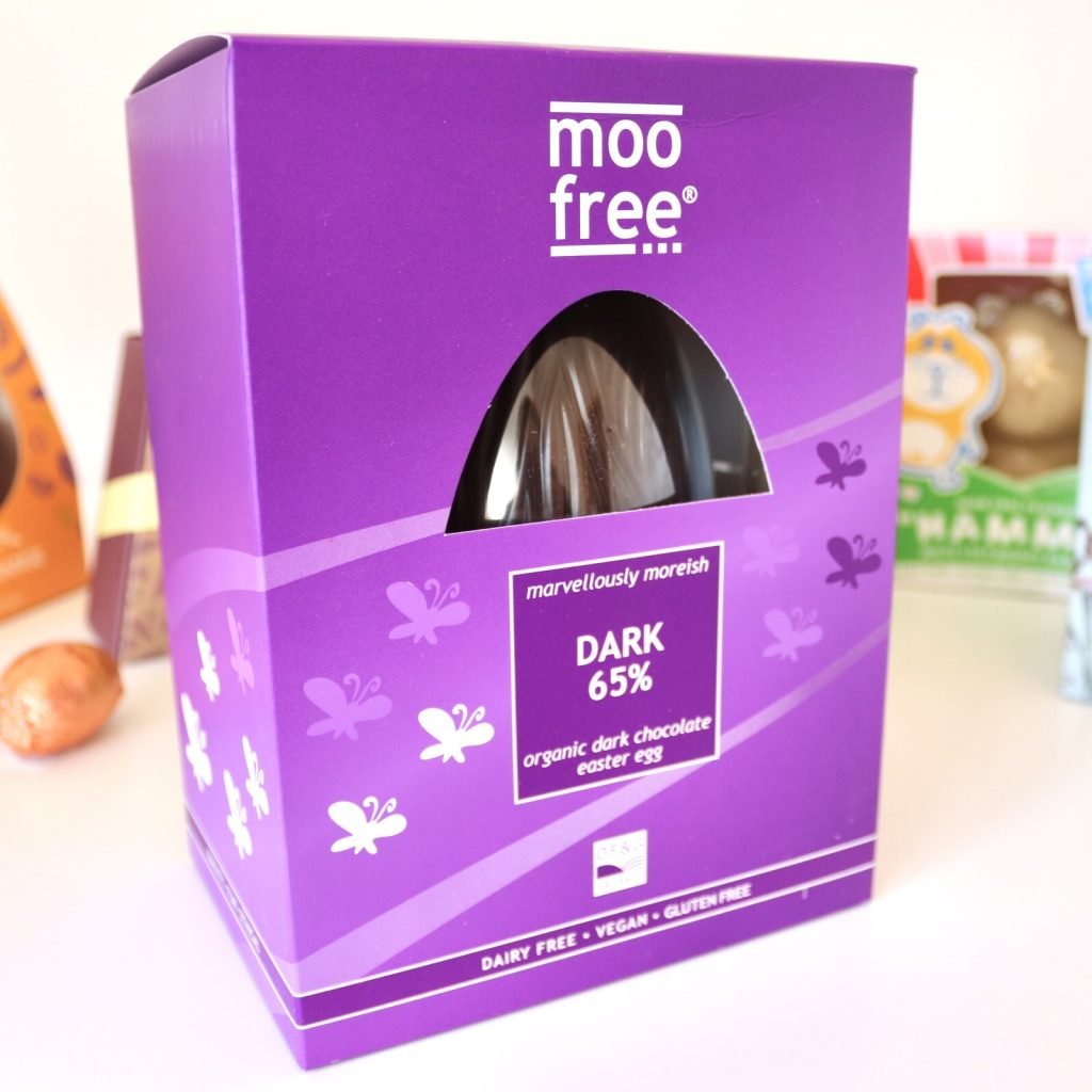 Moo Free Dark 65% Organic Dark Chocolate Easter Egg