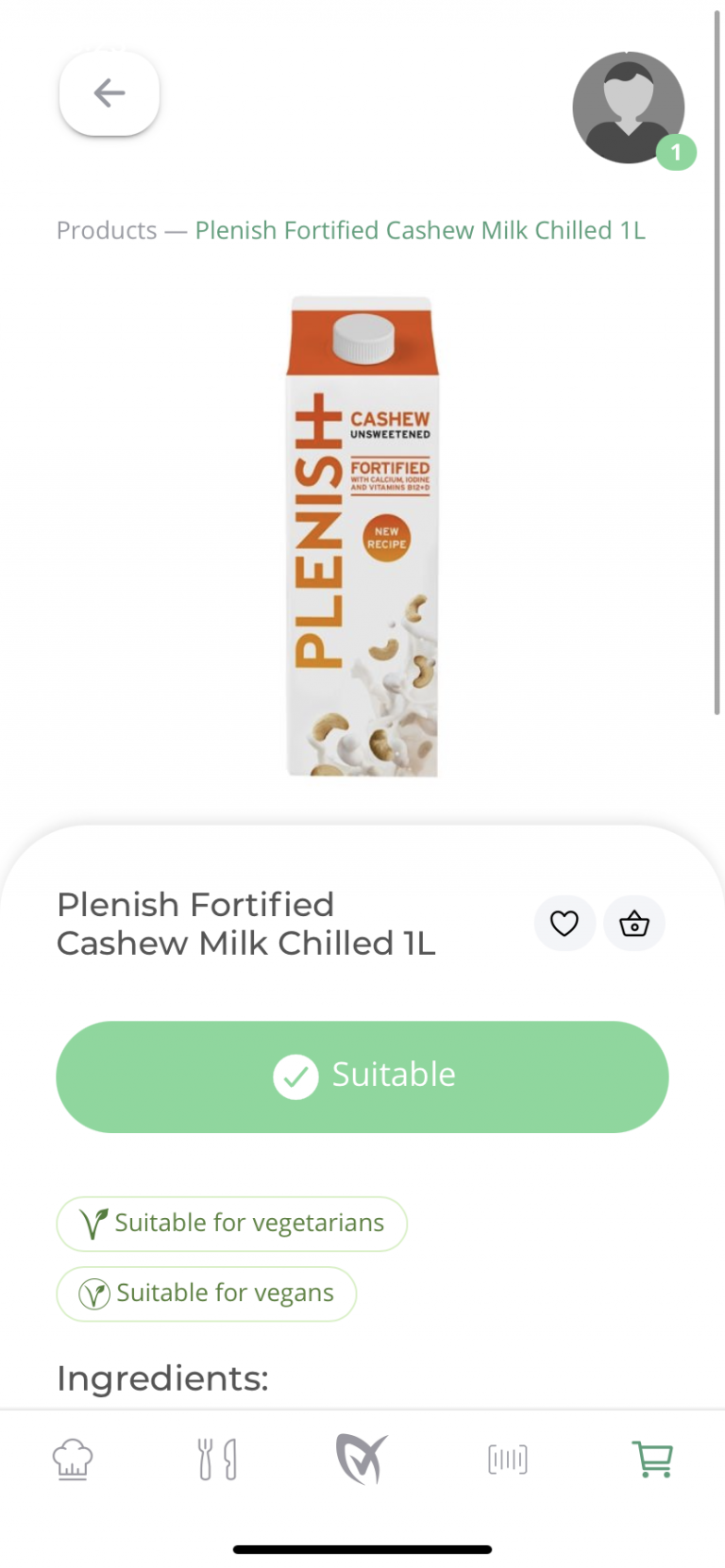 Cashew milk