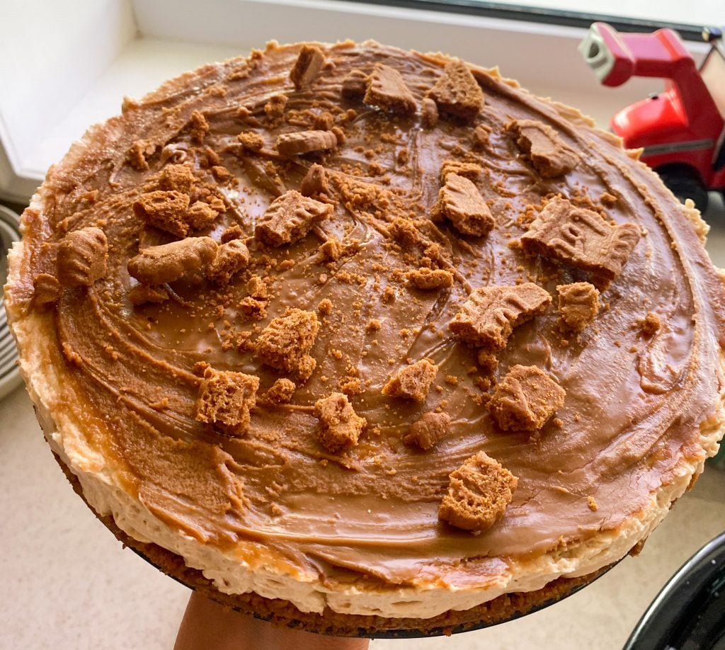 Vegan Biscoff Cheesecake