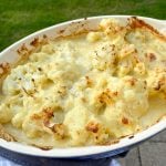 Vegan and gluten-free Cauliflower cheese