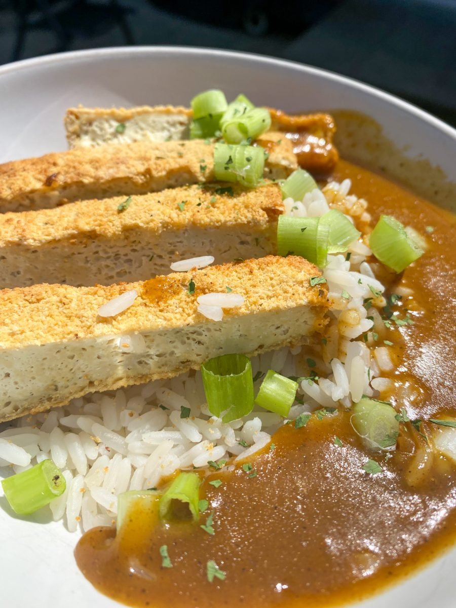vegan katsu curry