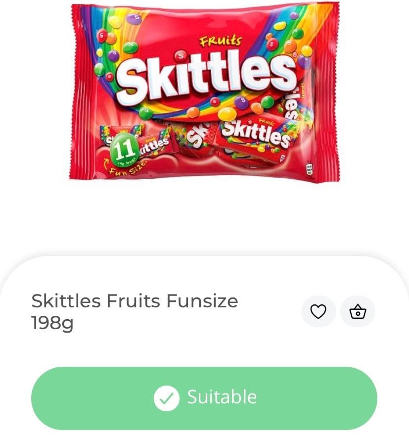 skittles gluten-free