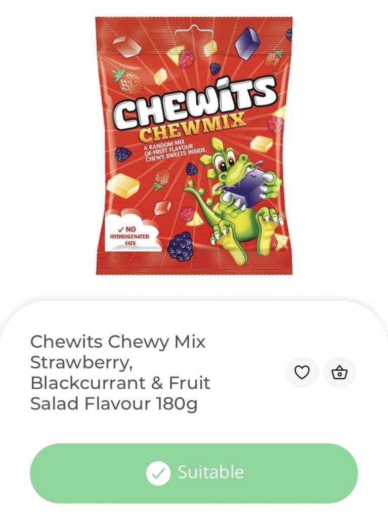 chewits gf sweets