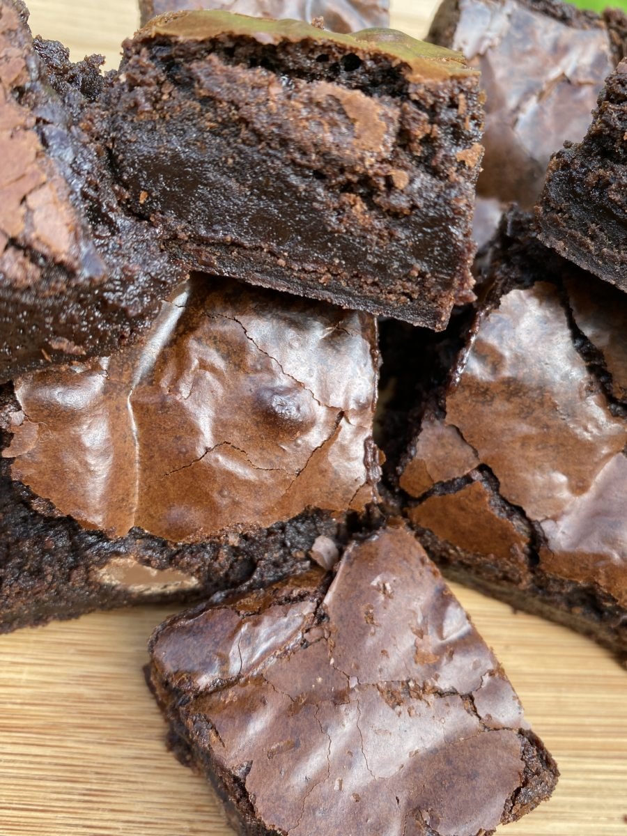 aquafaba vegan brownies