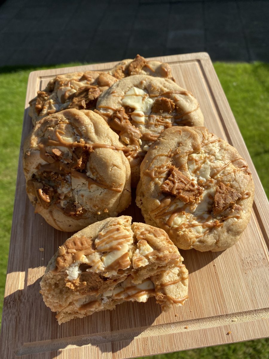 vegan biscoff cookies