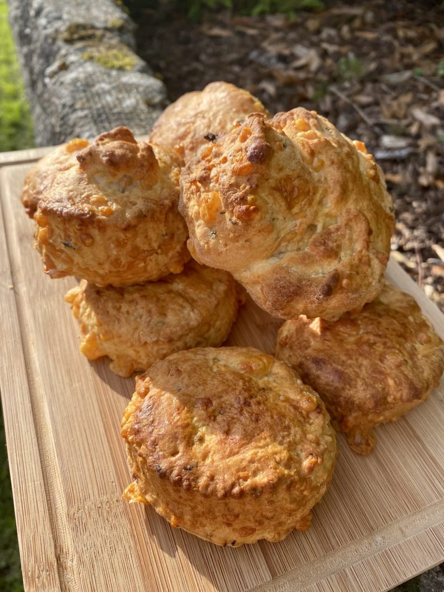 GF & V cheese scones