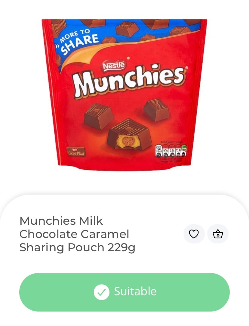 Munchies nut free chocolate