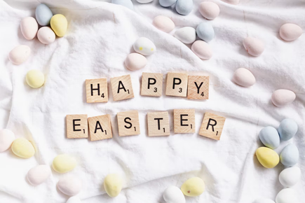 Free: Easter eggs and happy, PNG picture 