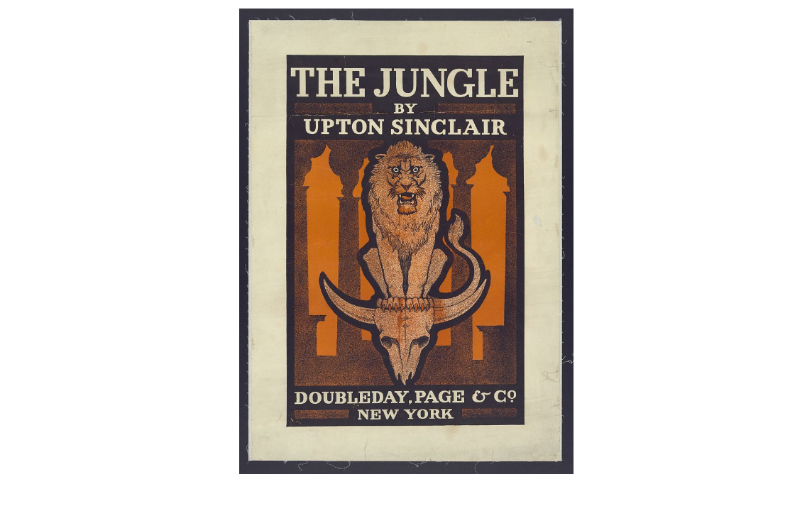 Cover of 'The Jungle' by Upton Sinclair