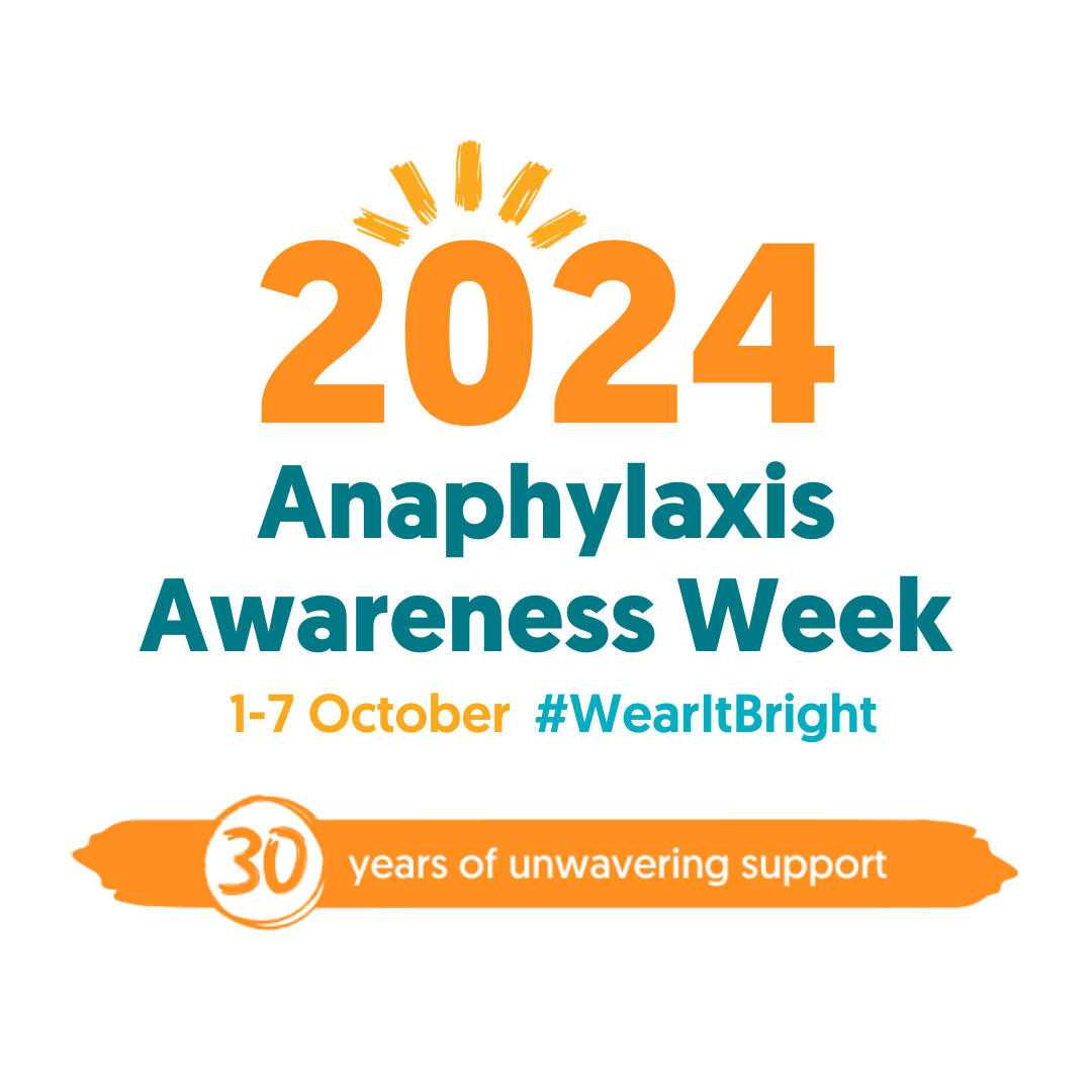 Logo for Anaphylaxis UK's 'Anaphylaxis Awareness Week'